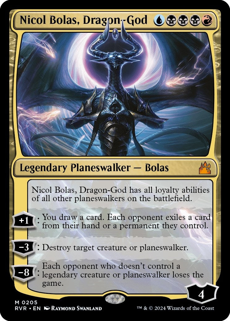 Image for Nicol Bolas, Dragon-God (205) - Magic: The Gathering
