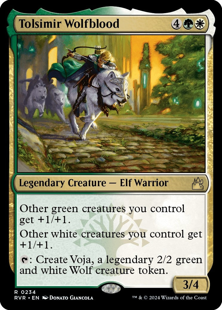 Image for Tolsimir Wolfblood (234) - Magic: The Gathering