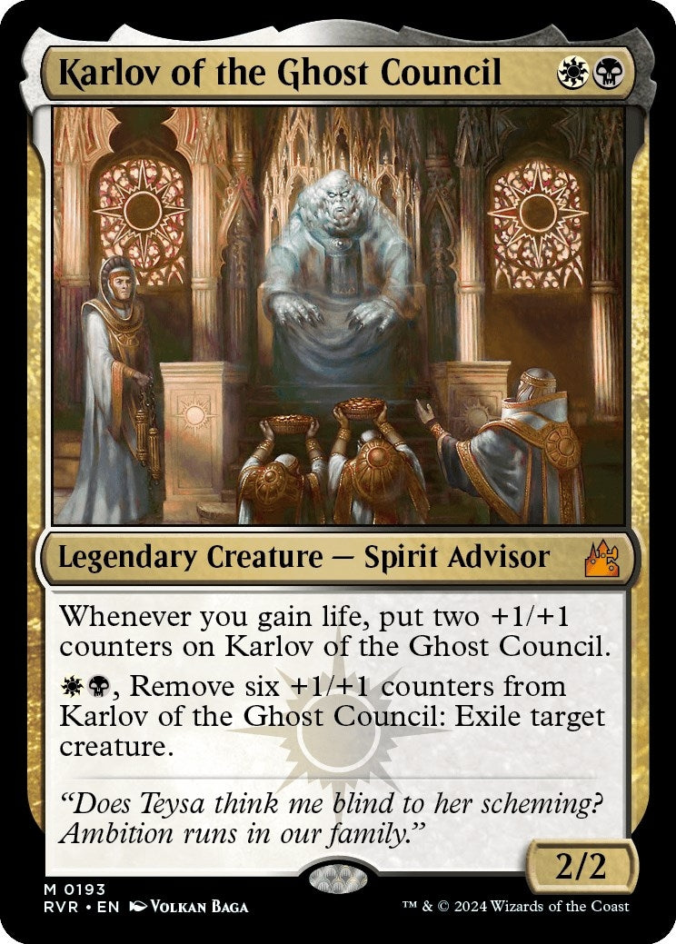 Image for Karlov of the Ghost Council (193) - Magic: The Gathering
