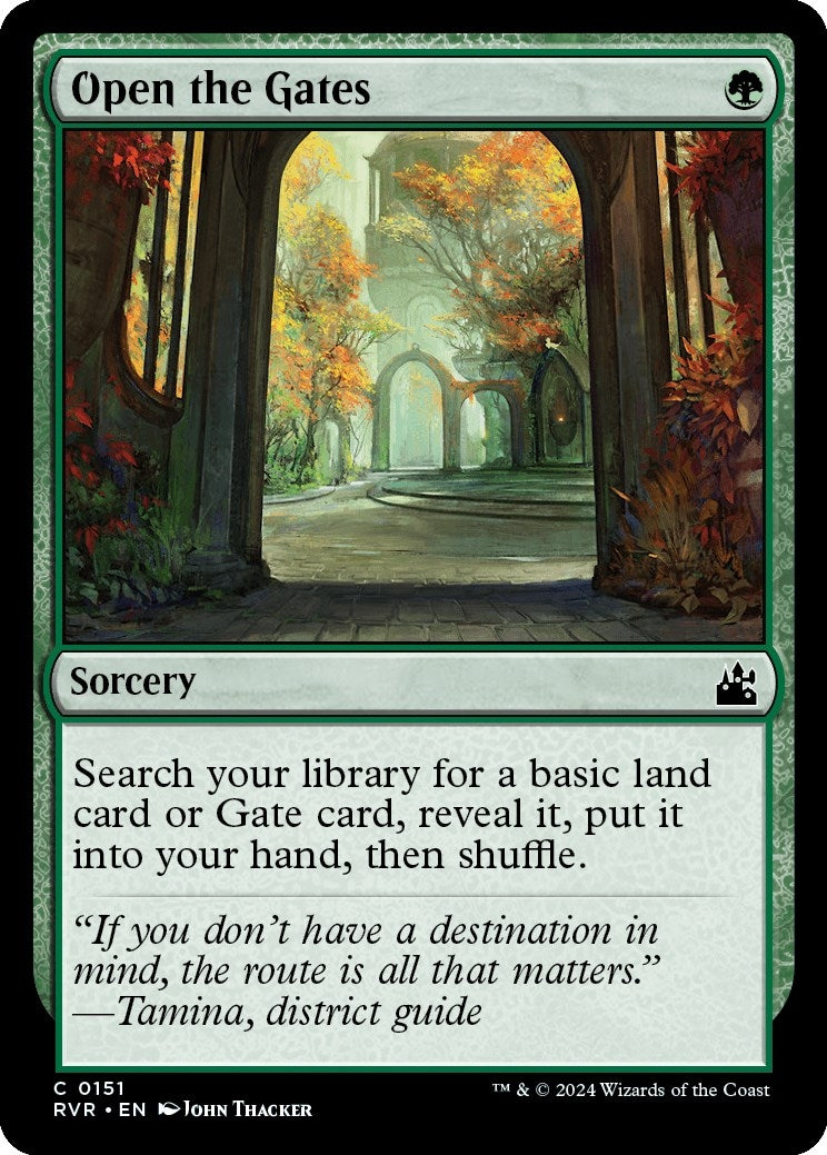 Image for Open the Gates (151) - Magic: The Gathering