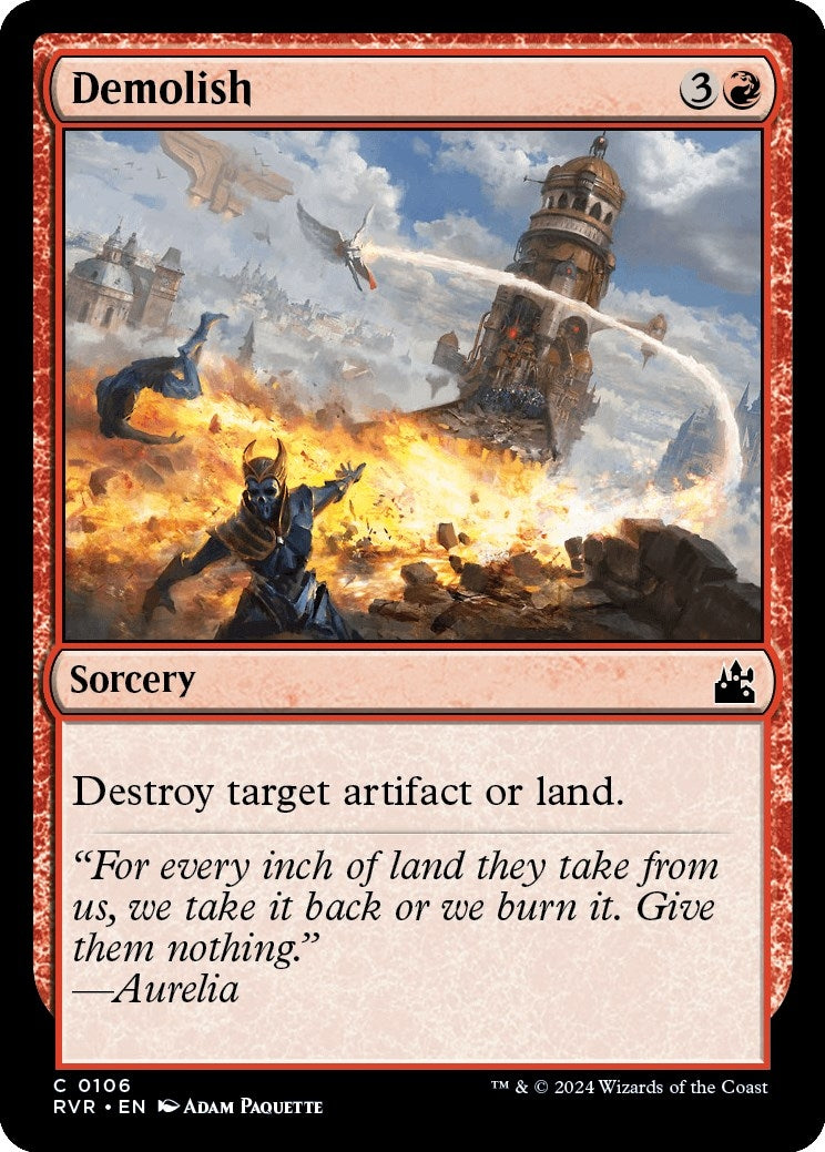 Image for Demolish (106) - Magic: The Gathering