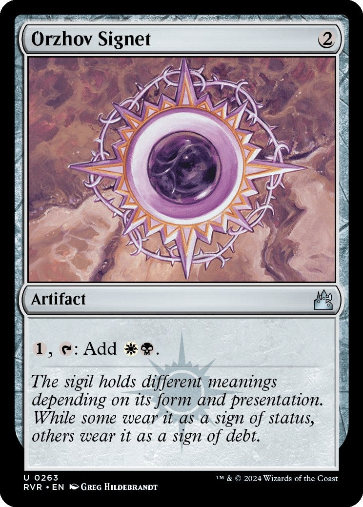 Image for Orzhov Signet (263) - Magic: The Gathering