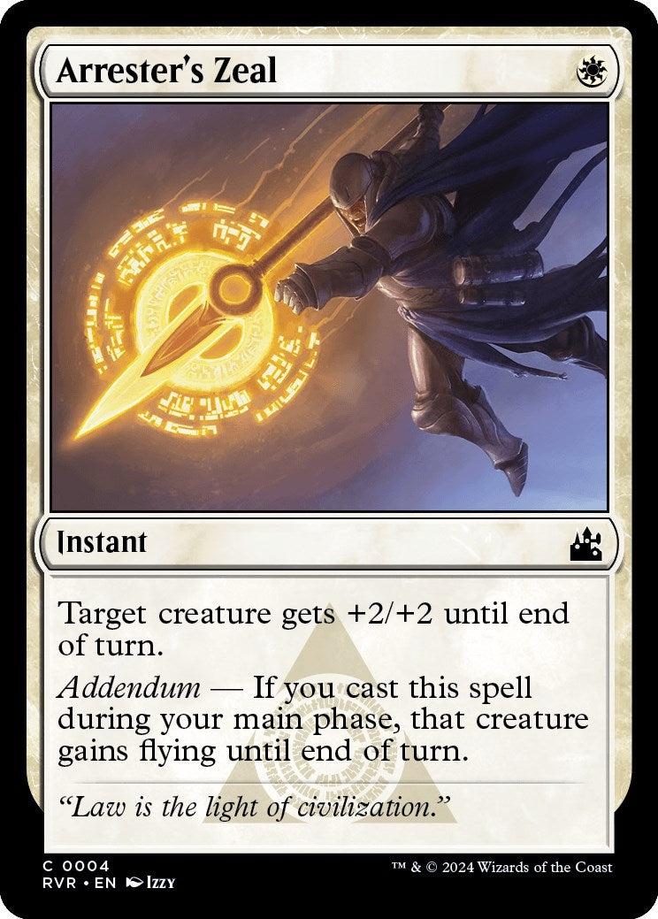 Image for Arrester's Zeal (4) - Magic: The Gathering