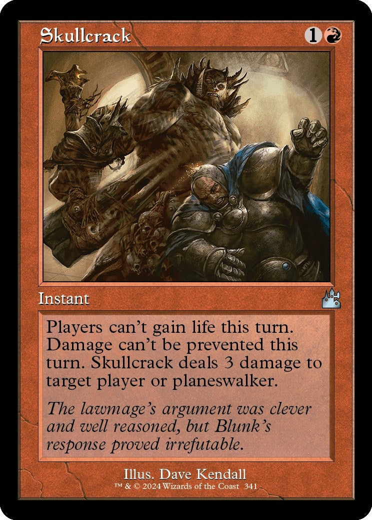 Image for Skullcrack (Retro Frame) (341) - Magic: The Gathering