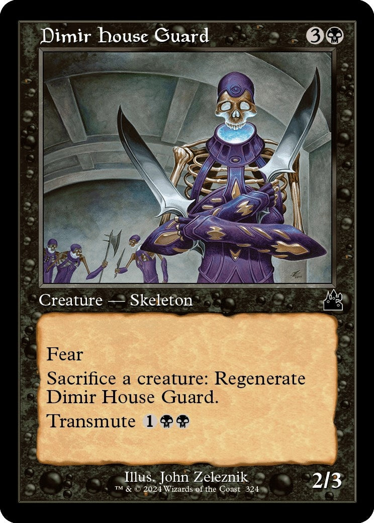 Image for Dimir House Guard (Retro Frame) (324) - Magic: The Gathering