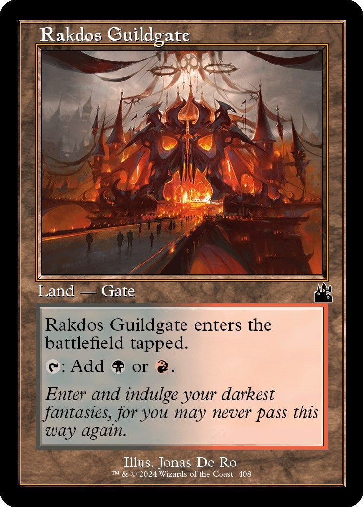 Image for Rakdos Guildgate (Retro Frame) (408) - Magic: The Gathering