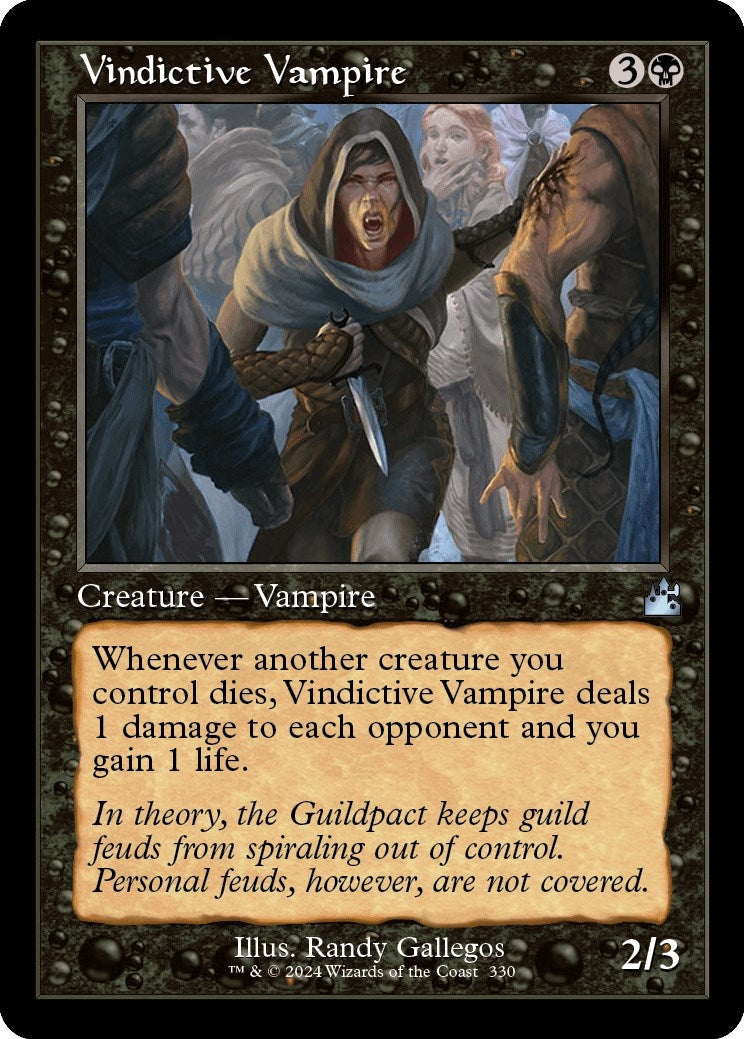 Image for Vindictive Vampire (Retro Frame) (330) - Magic: The Gathering