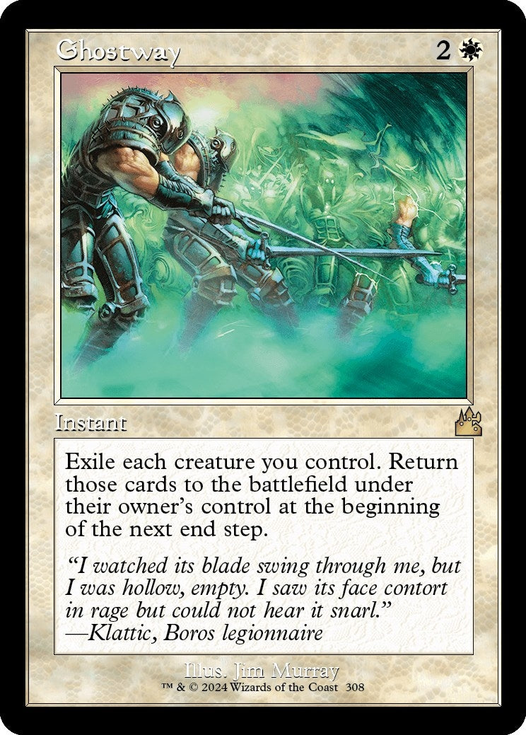 Image for Ghostway (Retro Frame) (308) - Magic: The Gathering
