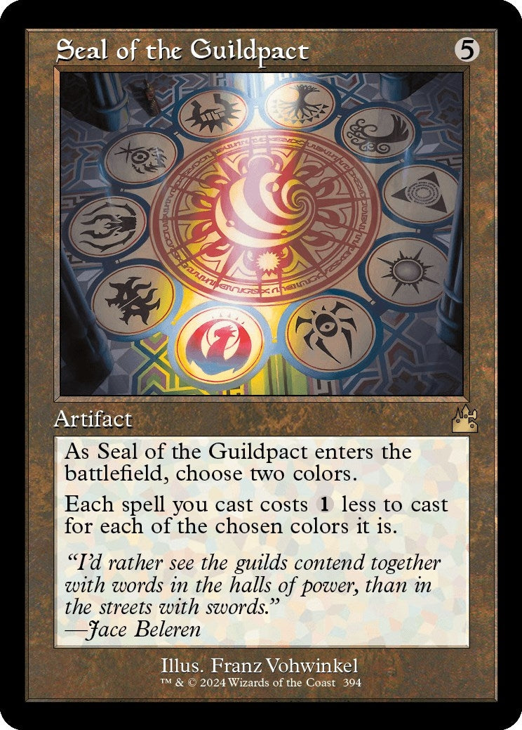 Image for Seal of the Guildpact (Retro Frame) (394) - Magic: The Gathering
