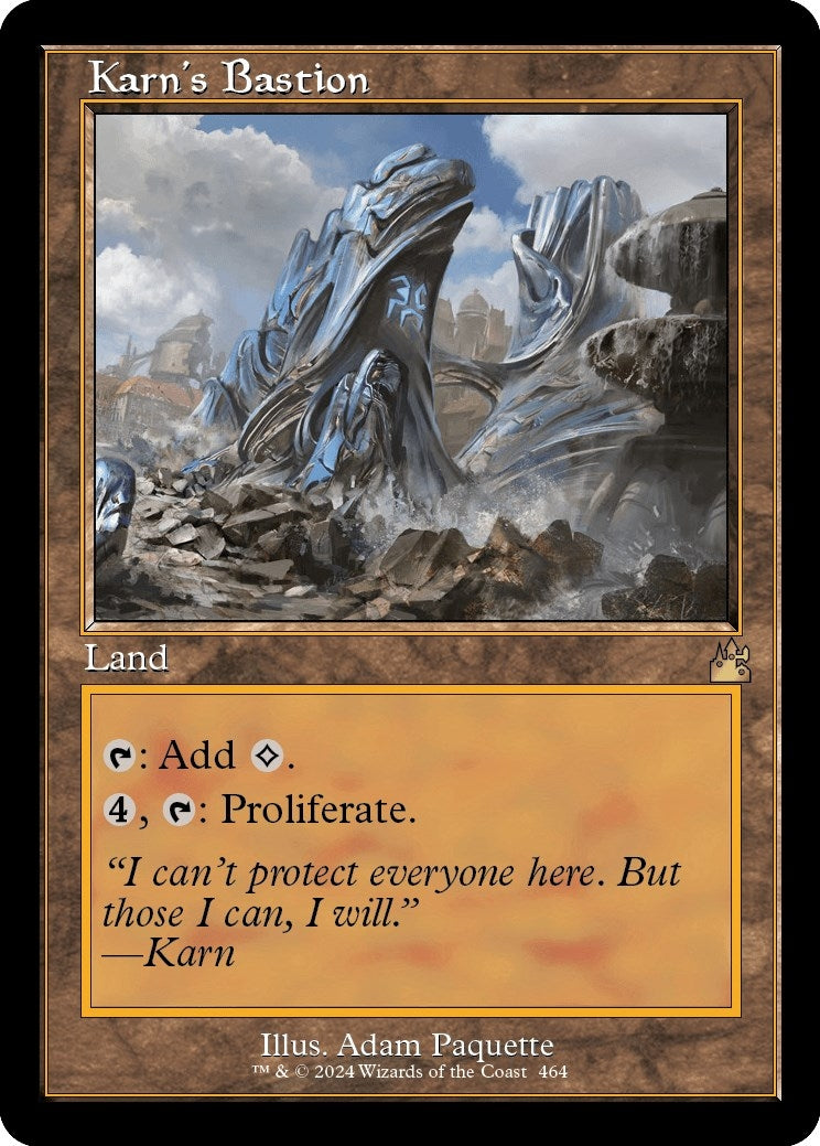 Image for Karn's Bastion (Retro Frame) (464) - Magic: The Gathering