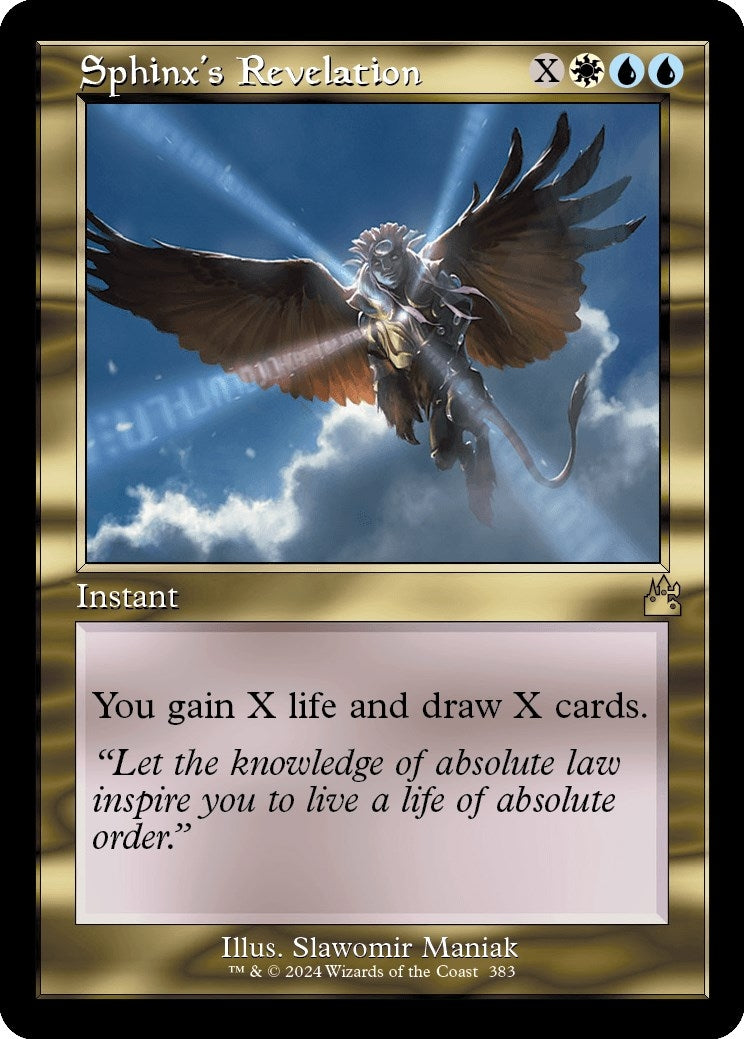 Image for Sphinx's Revelation (Retro Frame) (383) - Magic: The Gathering