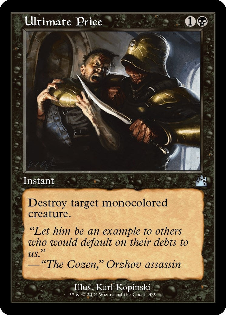 Image for Ultimate Price (Retro Frame) (329) - Magic: The Gathering
