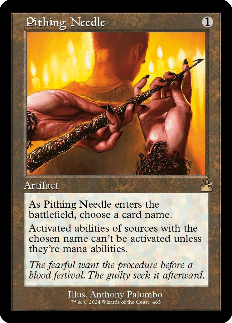 Image for Pithing Needle (Retro Frame) (463) - Magic: The Gathering