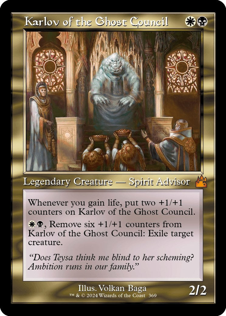 Image for Karlov of the Ghost Council (Retro Frame) (369) - Magic: The Gathering