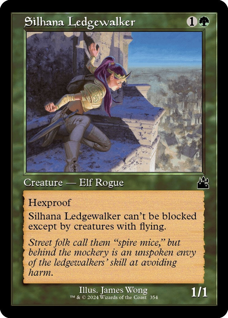 Image for Silhana Ledgewalker (Retro Frame) (354) - Magic: The Gathering
