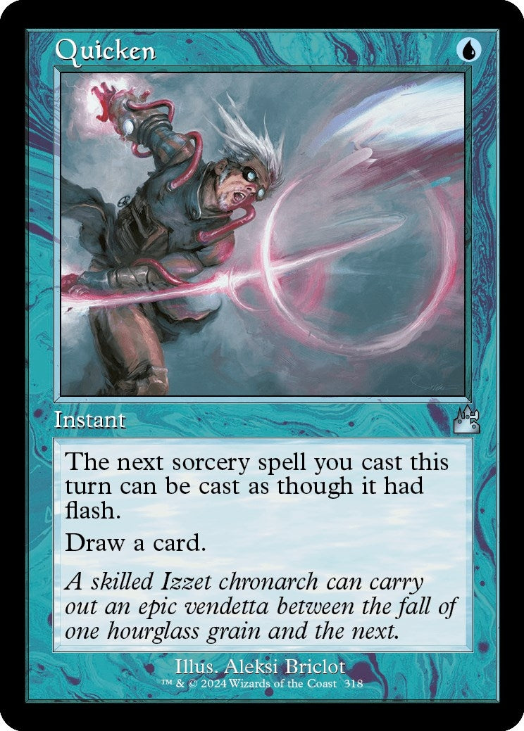 Image for Quicken (Retro Frame) (318) - Magic: The Gathering
