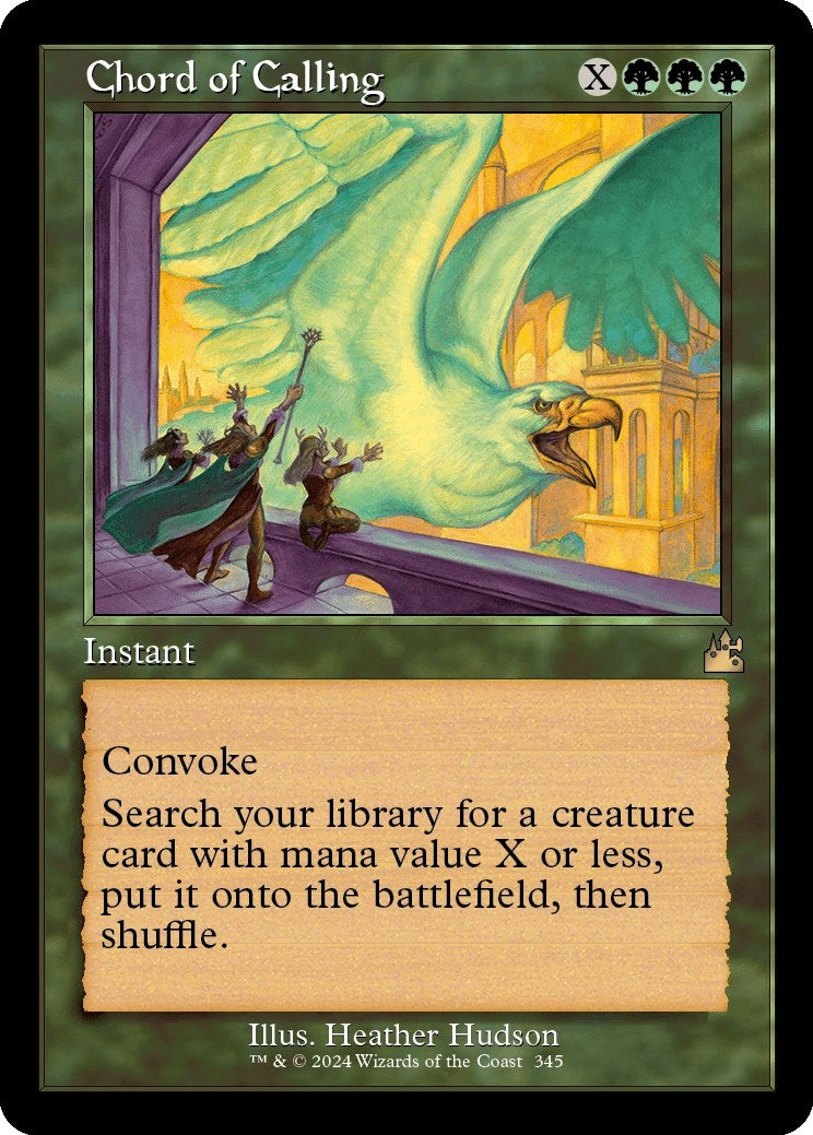 Image for Chord of Calling (Retro Frame) (345) - Magic: The Gathering