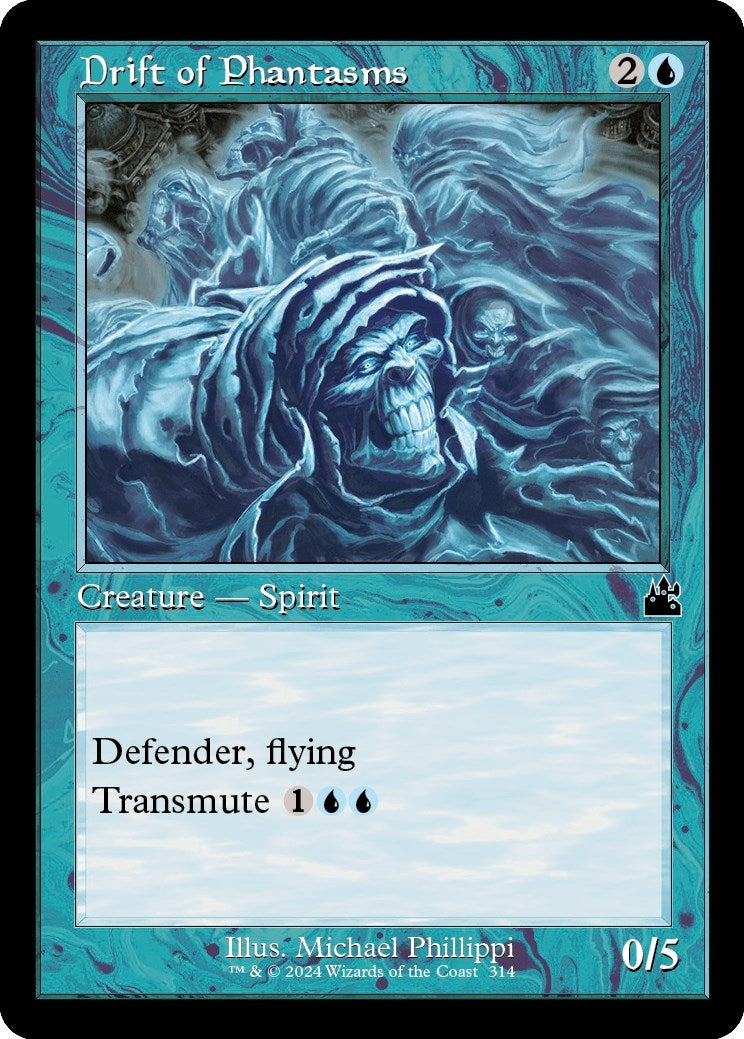 Image for Drift of Phantasms (Retro Frame) (314) - Magic: The Gathering