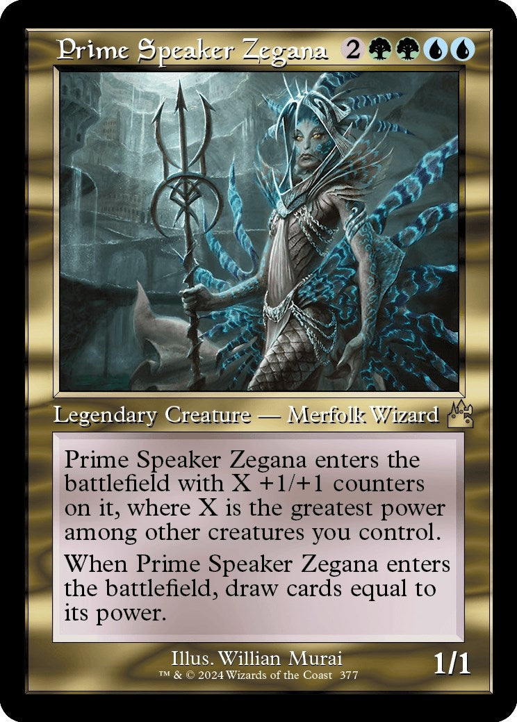 Image for Prime Speaker Zegana (Retro Frame) (377) - Magic: The Gathering