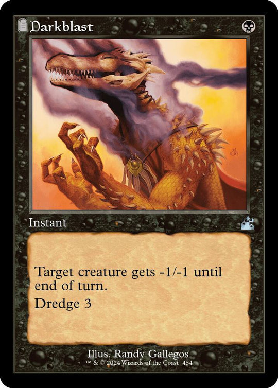 Image for Darkblast (Retro Frame) (454) - Magic: The Gathering