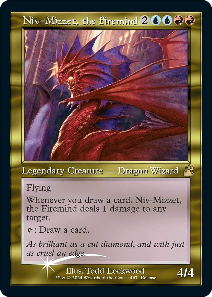 Image for Niv-Mizzet, the Firemind (Retro Frame) (467) - Magic: The Gathering