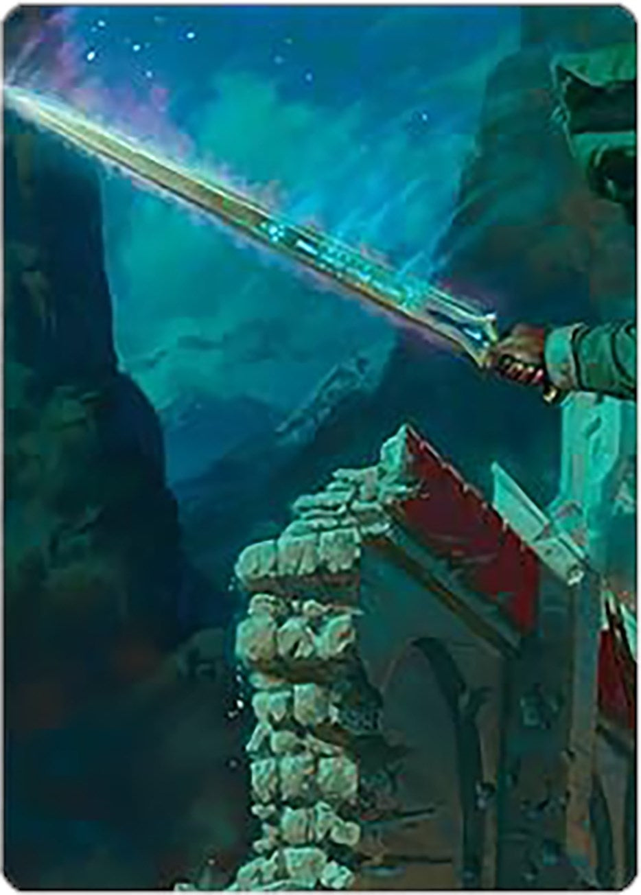 Image for Anduril, Narsil Reforged Art Card (1) (ASLTR) - Magic: The Gathering