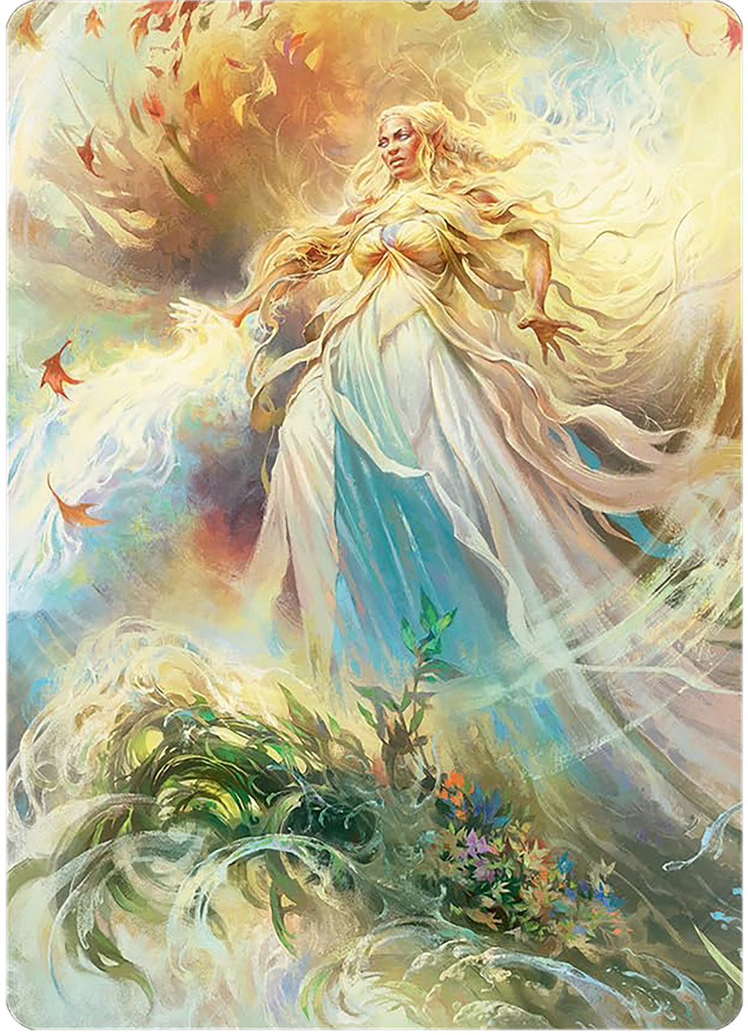 Image for Galadriel, Light of Valinor Art Card (8) (ASLTR) - Magic: The Gathering