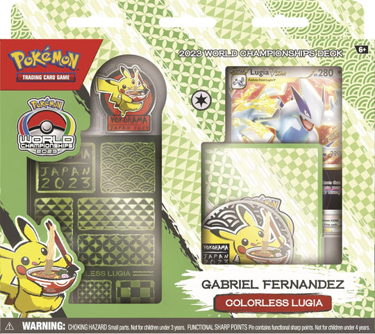 Image for 2023 World Championship Deck: Gabriel Fernandez (Colorless Lugia) - Pokemon