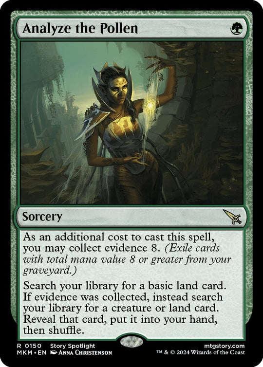 Image for Analyze the Pollen (150) (MKM) - Magic: The Gathering