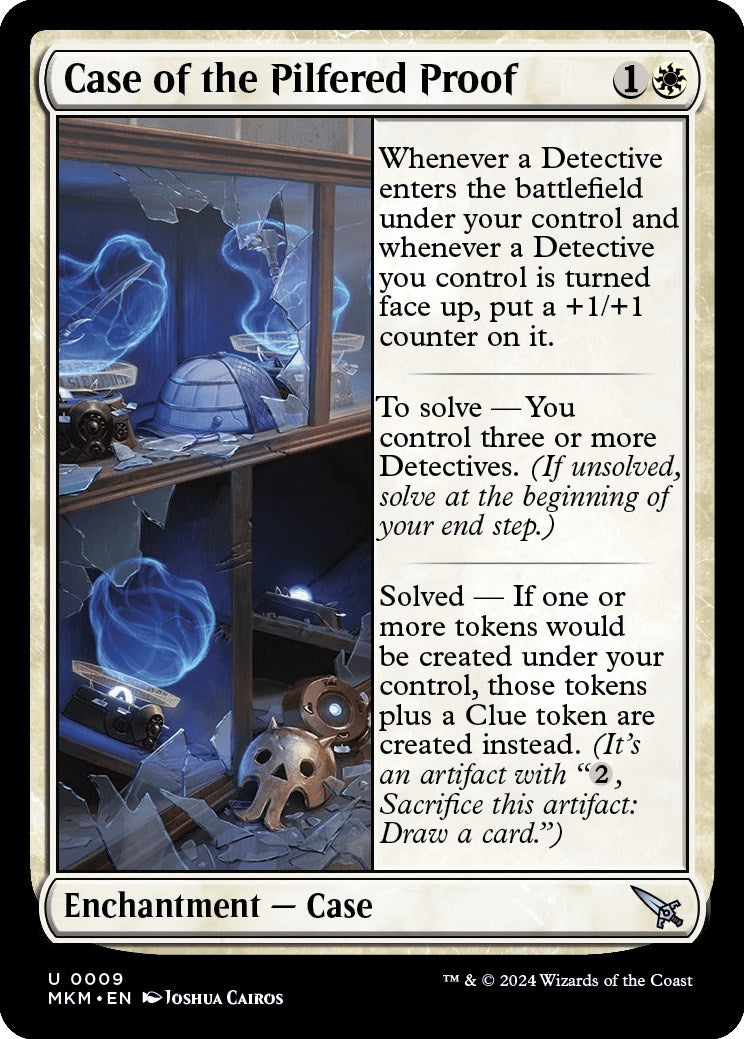 Image for Case of the Pilfered Proof (9) - Magic: The Gathering