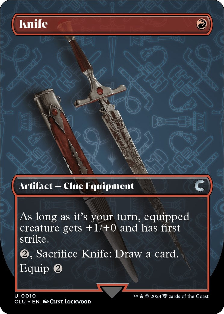 Image for Knife (Borderless) (10) - Magic: The Gathering
