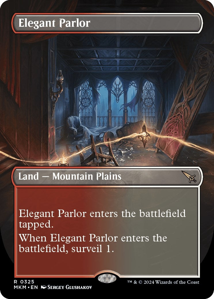 Image for Elegant Parlor (Borderless) (325) (MKM) - Magic: The Gathering