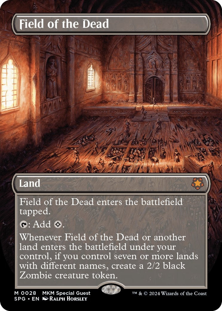 Image for Field of the Dead (Borderless) (28) - Magic: The Gathering