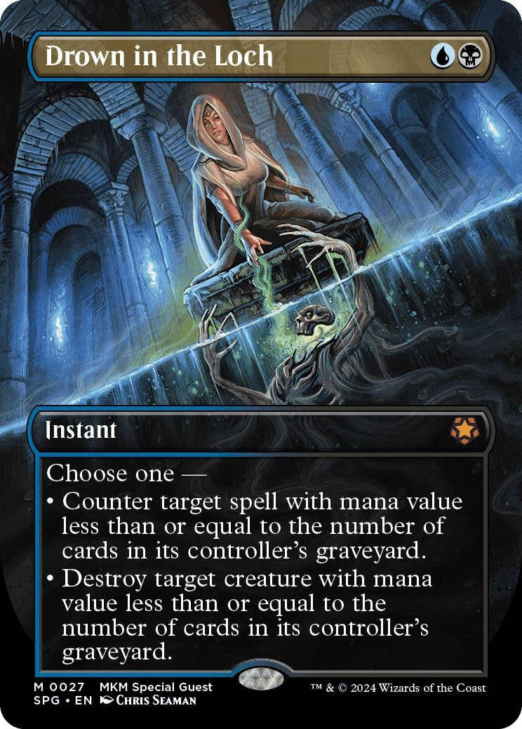Image for Drown in the Loch (Borderless) (27) - Magic: The Gathering