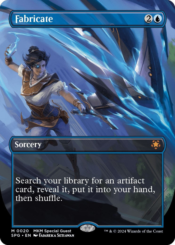 Image for Fabricate (Borderless) (20) - Magic: The Gathering