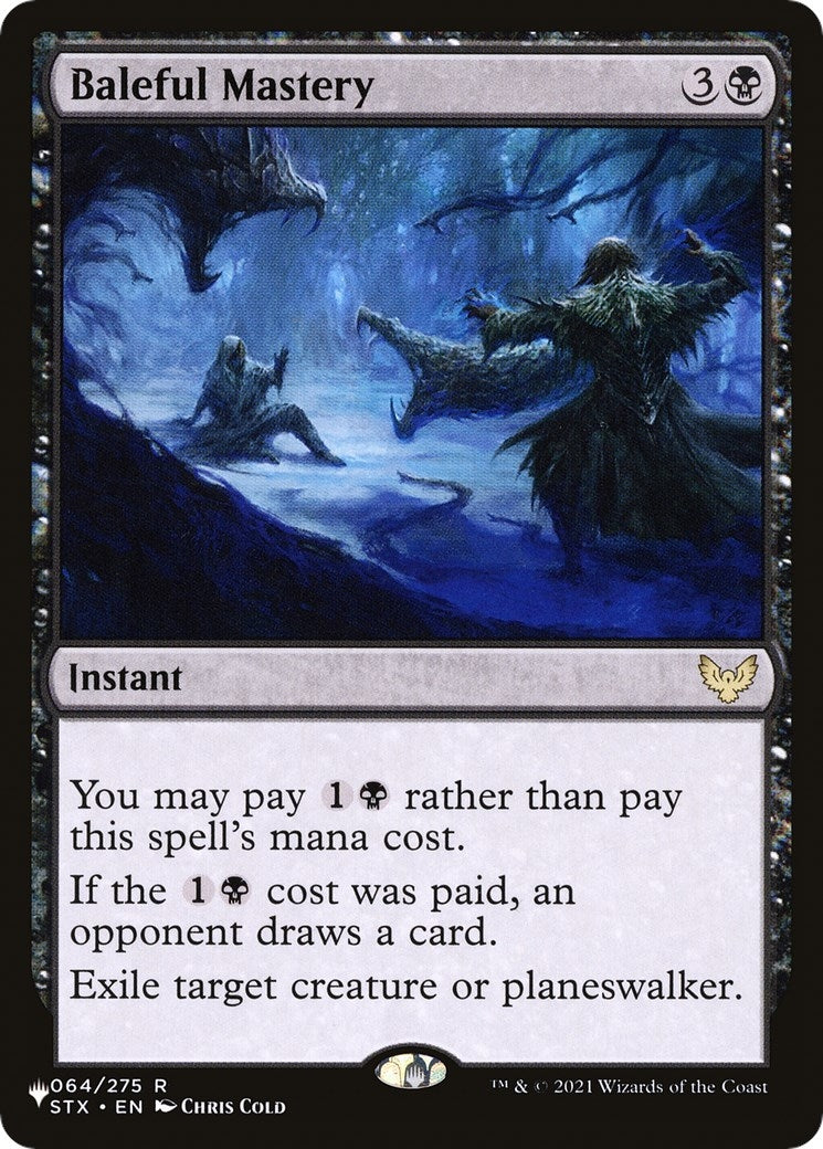 Image for Baleful Mastery (064/275) (LIST) - Magic: The Gathering