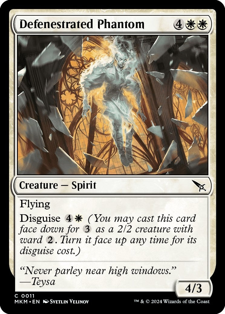 Image for Defenestrated Phantom (11) (MKM) - Magic: The Gathering