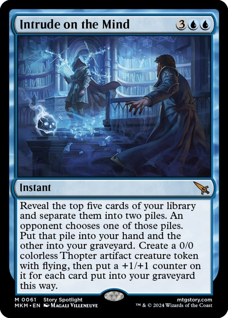 Image for Intrude on the Mind (61) - Magic: The Gathering