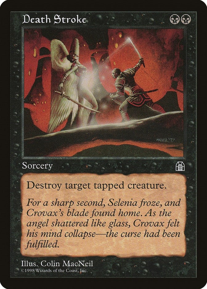 Image for Death Stroke - Magic: The Gathering