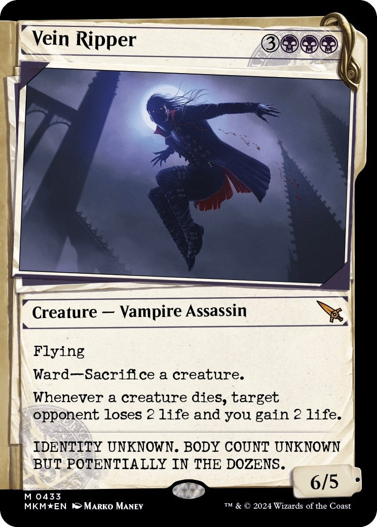 Image for Vein Ripper (Showcase) (Invisible Ink) (433) - Magic: The Gathering