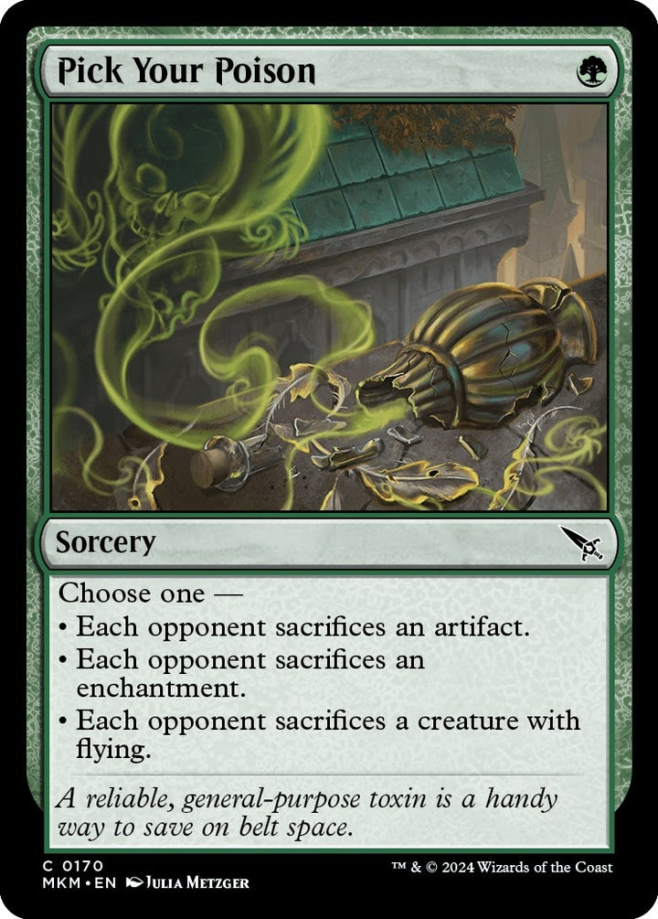 Image for Pick Your Poison (170) - Magic: The Gathering