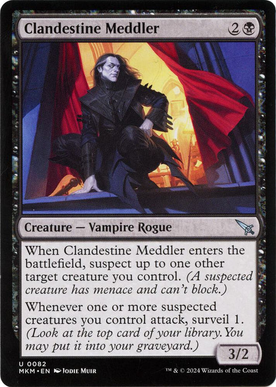 Image for Clandestine Meddler (a) (82) - Magic: The Gathering