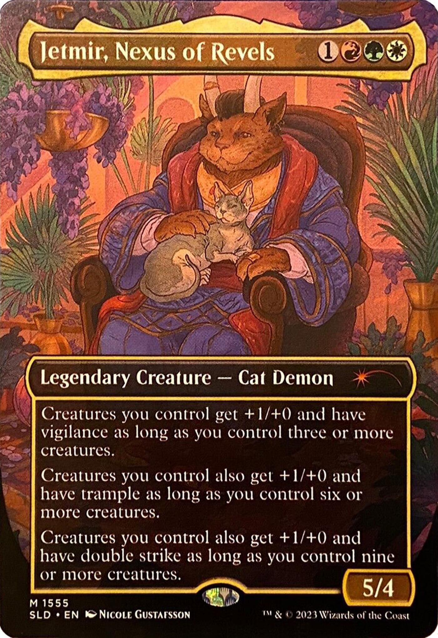 Image for Jetmir, Nexus of Revels (Display Commander) - Thick Stock (1555) - Magic: The Gathering