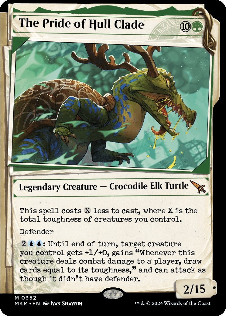 Image for The Pride of Hull Clade (Showcase) (352) (MKM) - Magic: The Gathering