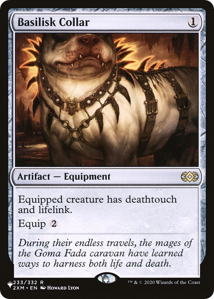 Image for Basilisk Collar (2XM) (233/332) - Magic: The Gathering