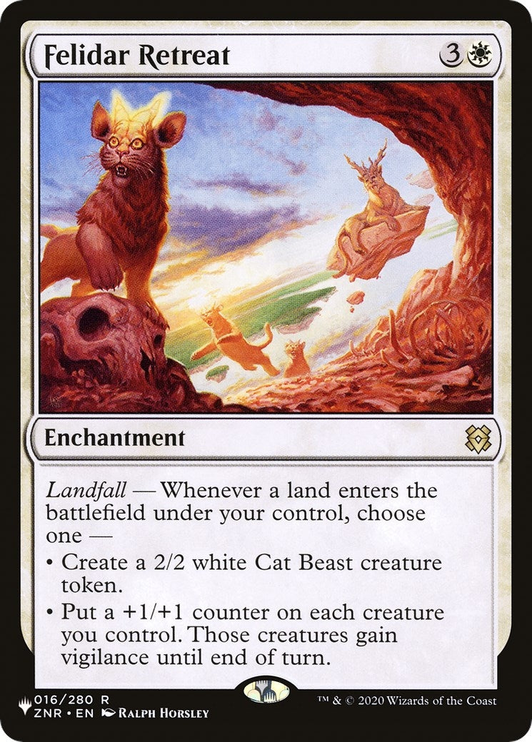 Image for Felidar Retreat (016/280) (LIST) - Magic: The Gathering