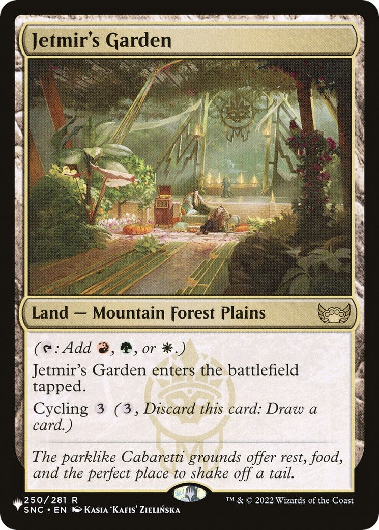 Image for Jetmir's Garden (250/281) (LIST) - Magic: The Gathering