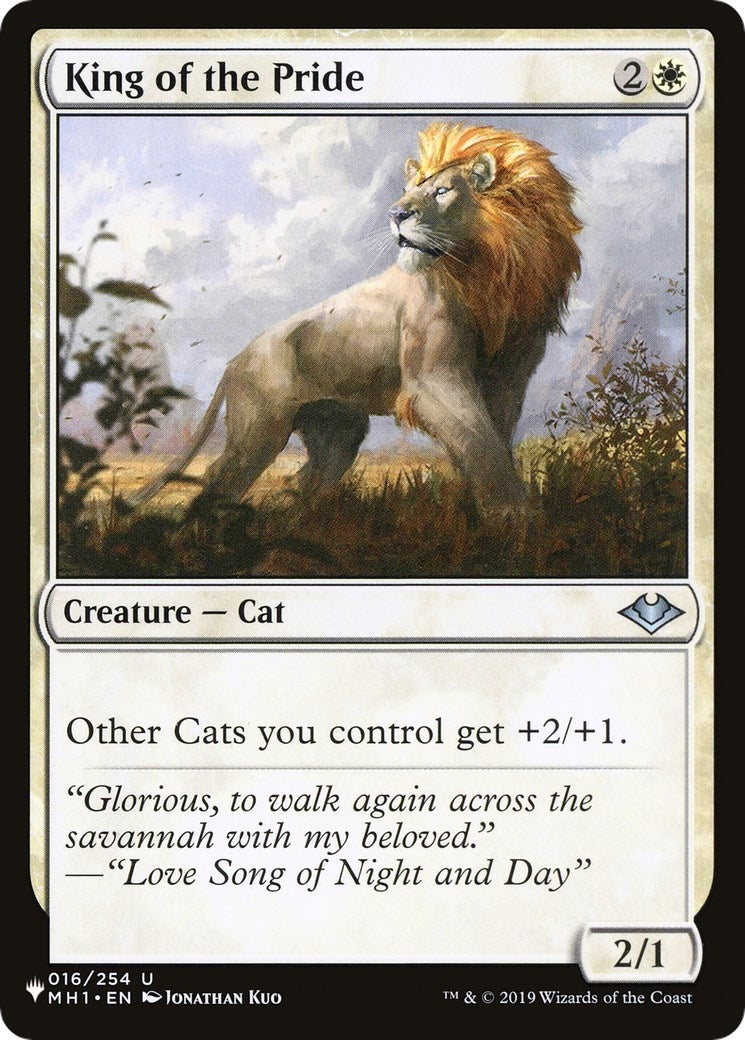 Image for King of the Pride (016/254) - Magic: The Gathering