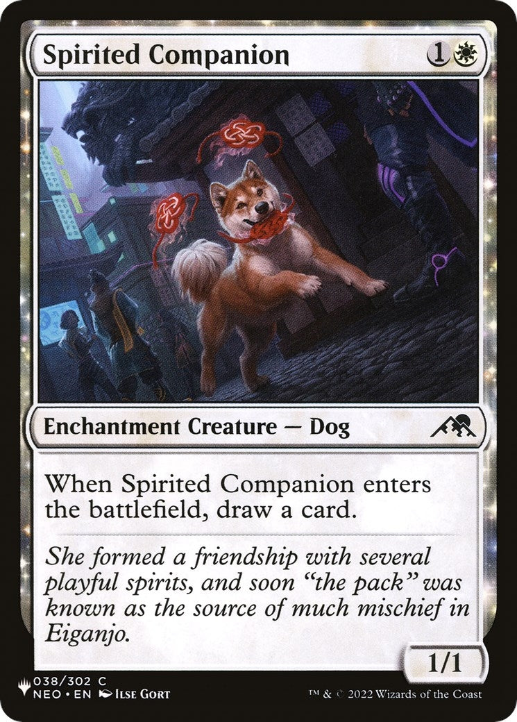 Image for Spirited Companion (038/302) - Magic: The Gathering