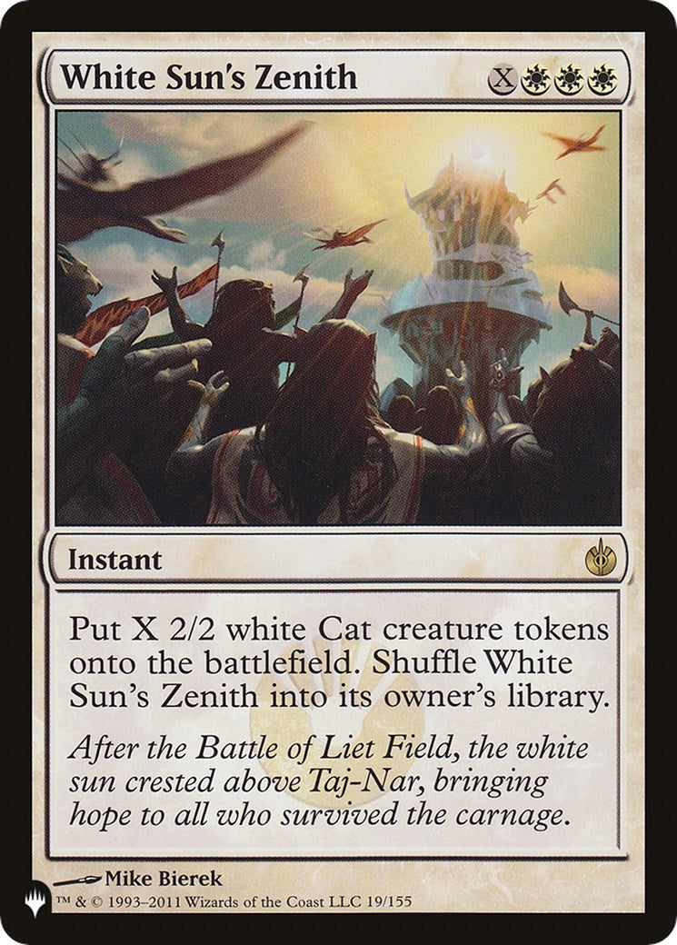 Image for White Sun's Zenith (19/155) - Magic: The Gathering